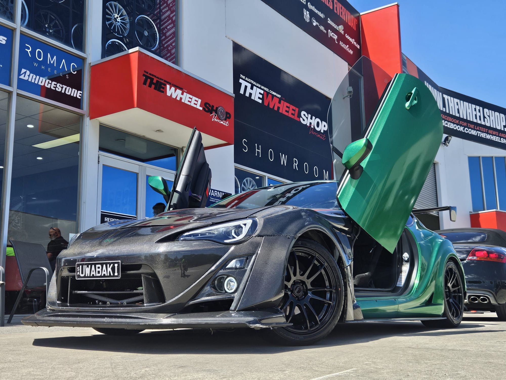 TOYOTA GT86 WIDEBODY WITH CUSTOM WHEELS |  | TOYOTA