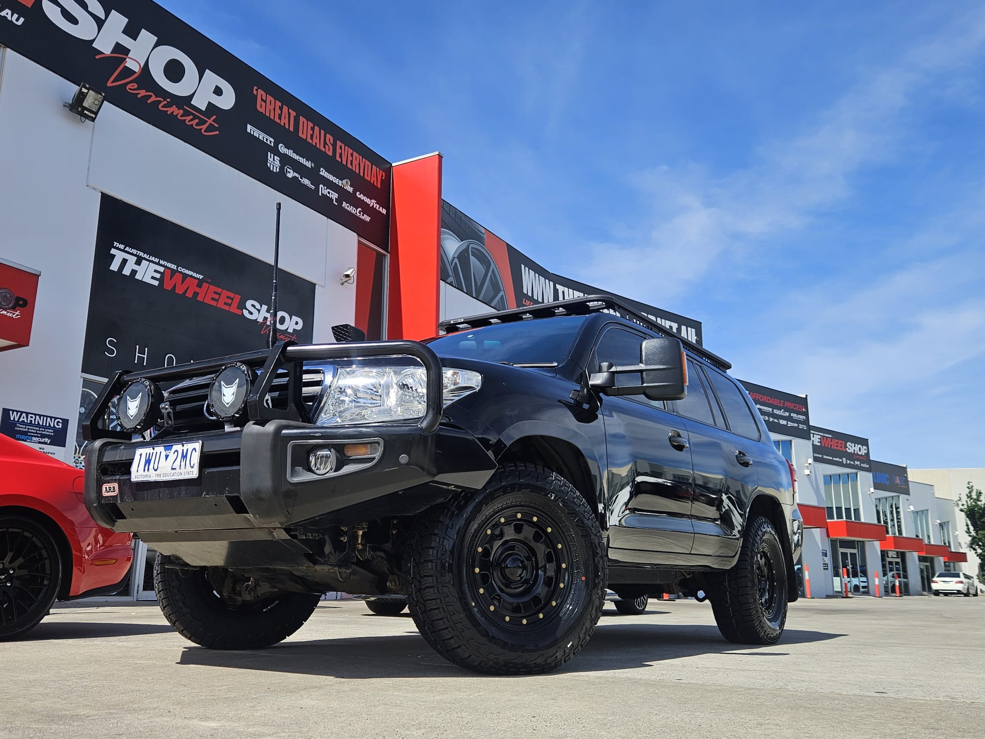 TOYOTA LANDCRUISER WITH CSA WHEELS |  | TOYOTA