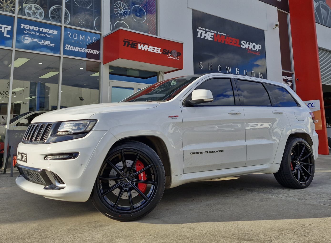 JEEP SRT WITH HUSSLA WHEELS |  | JEEP