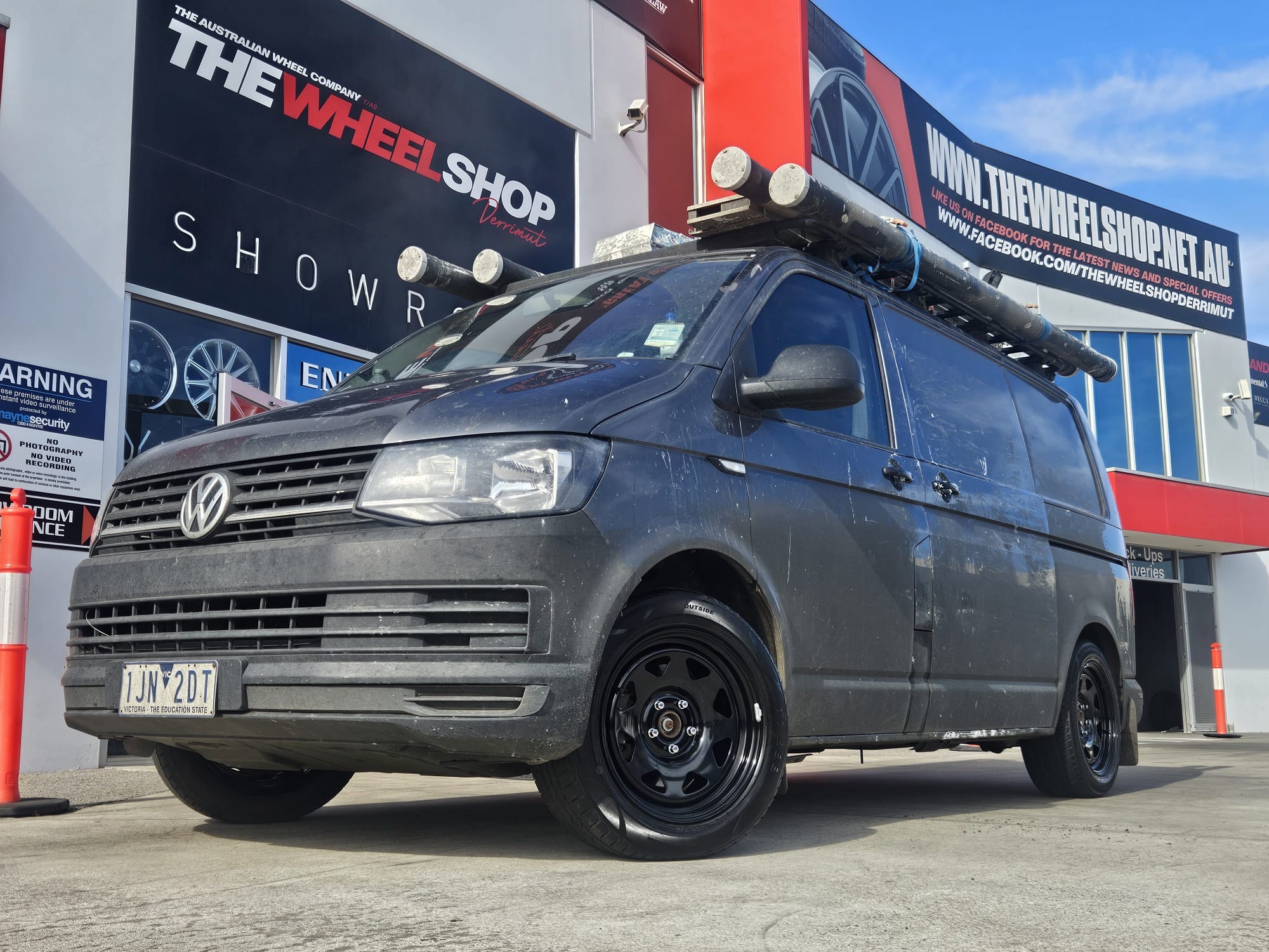 VW TRANSPORTER WITH CSA WHEELS |  | VW