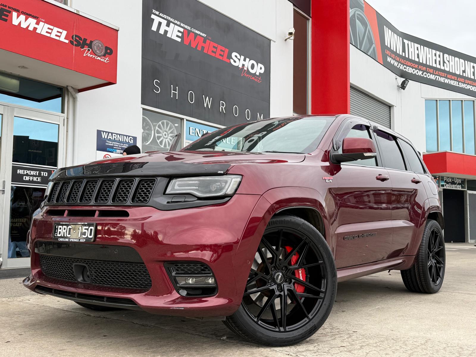 JEEP SRT WITH HUSSLA WHEELS |  | JEEP