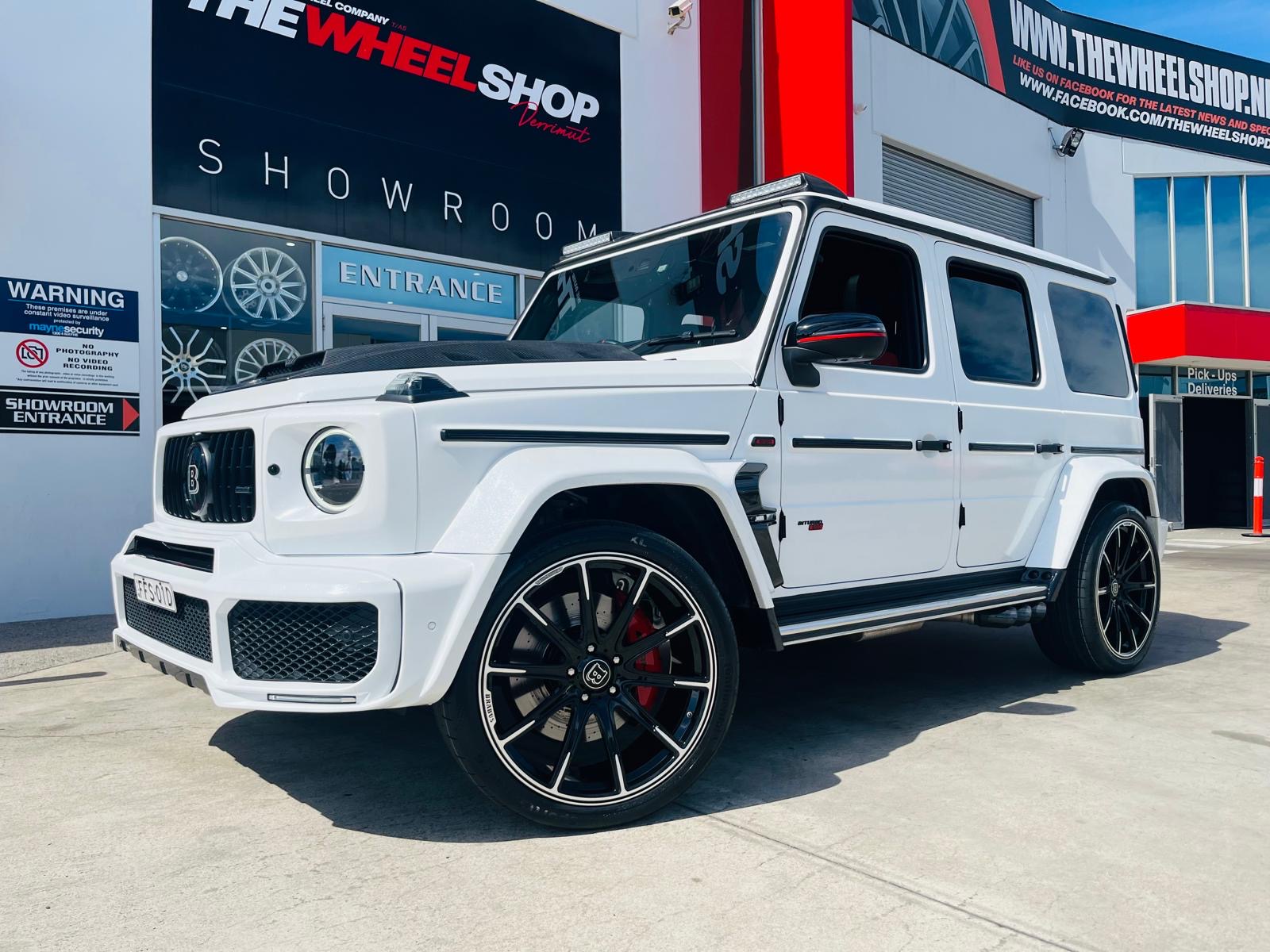 BRABUS G CLASS WITH MECCA WHEELS |  | MERCEDES