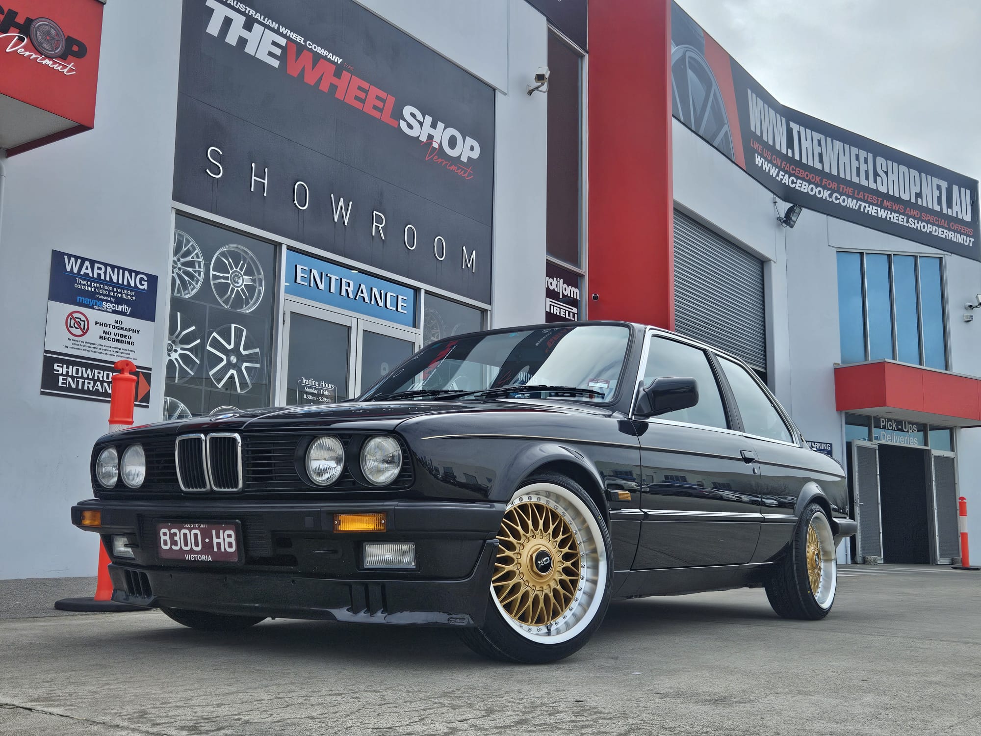 BMW E30 WITH OX WHEELS |  | BMW