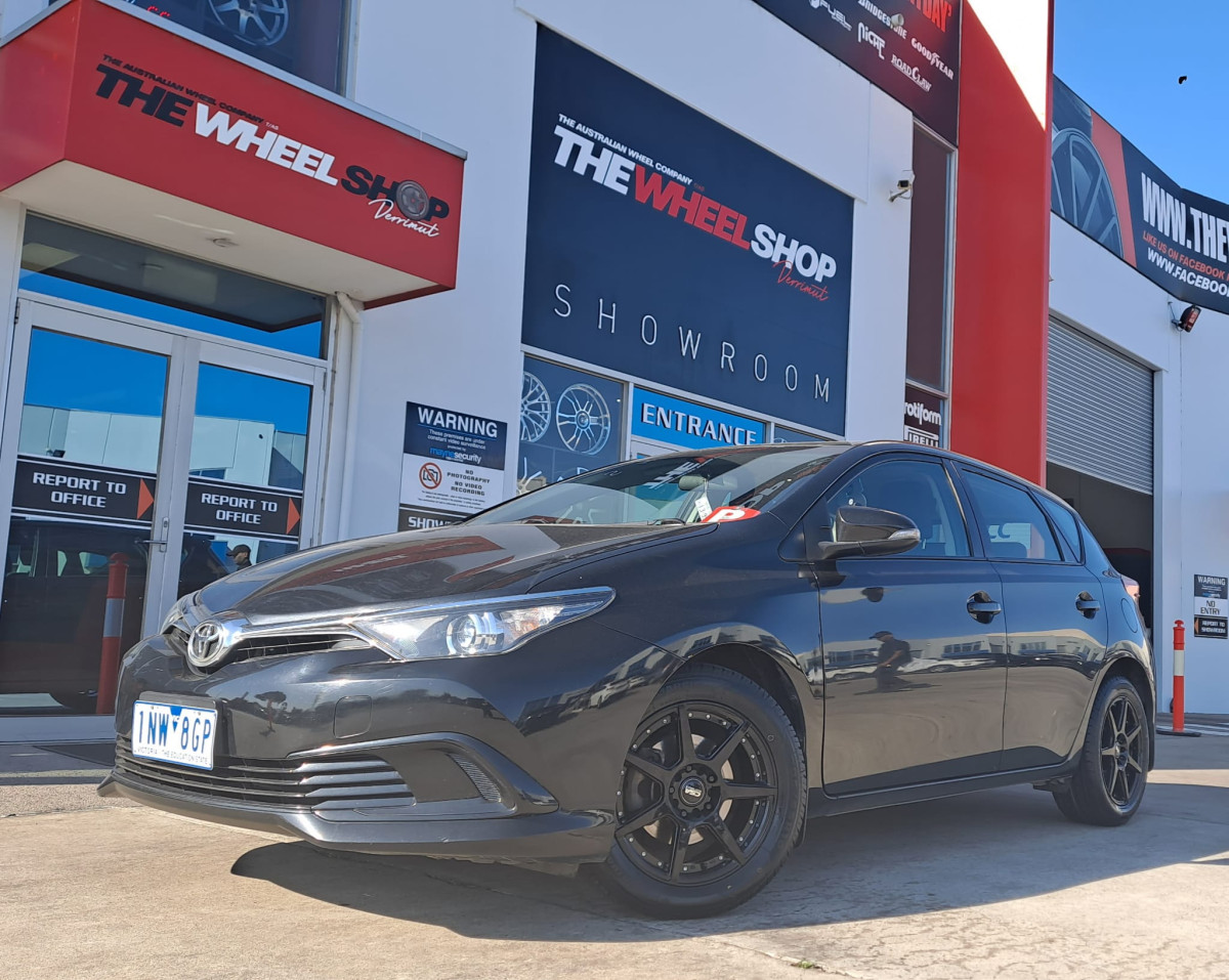TOYOTA COROLLA WITH CSA WHEELS |  | TOYOTA 