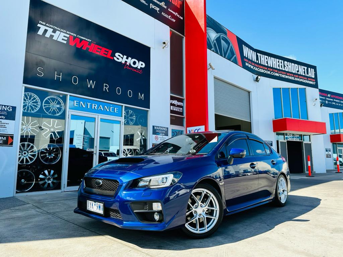 SUBARU WRX WITH ROMAC WHEELS  |  | SUBARU 
