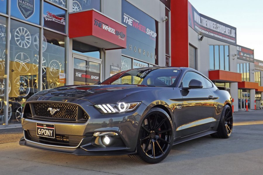 FORD MUSTANG WITH KOYA SF04 WHEELS |  | FORD