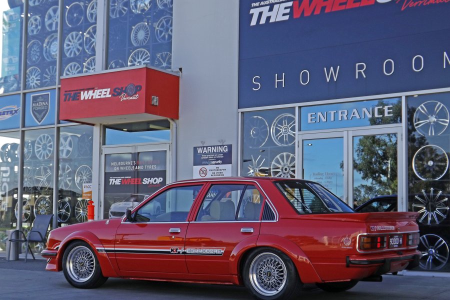 HOLDEN VB HDT WITH 16 INCH SIMMONS V5 WHEELS |  | HOLDEN