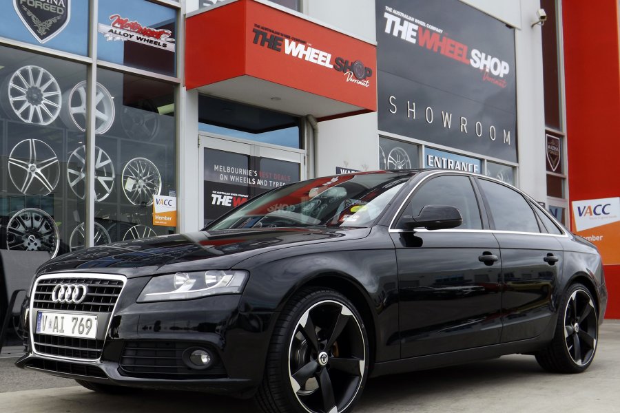 AUDI A4 WITH 19 INCH TTRS WHEELS  |  | AUDI