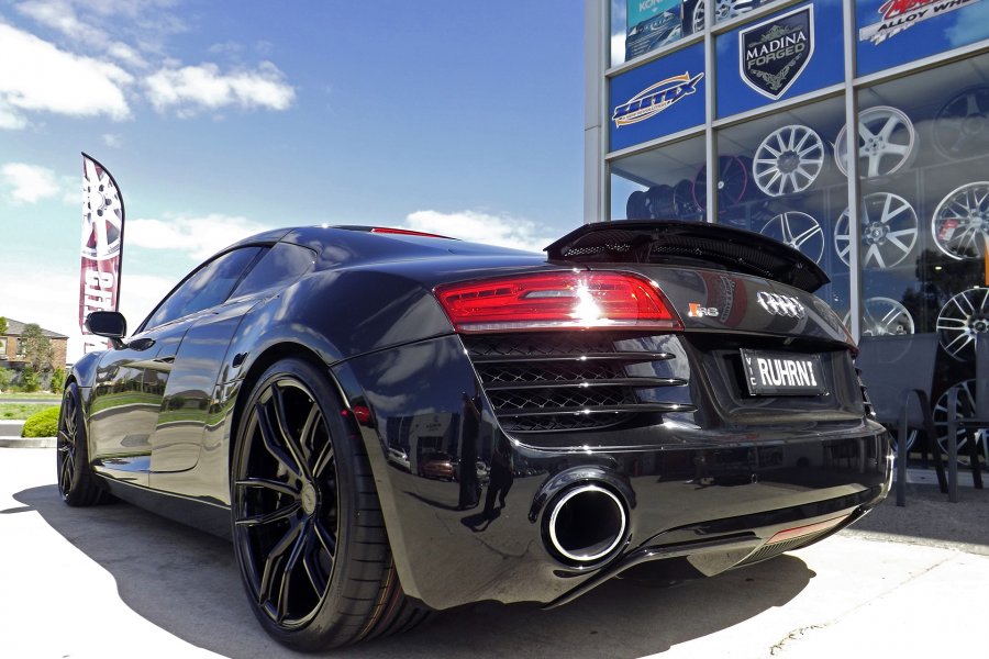 AUDI R8 WITH 20 INCH KOYA WHEELS  |  | AUDI