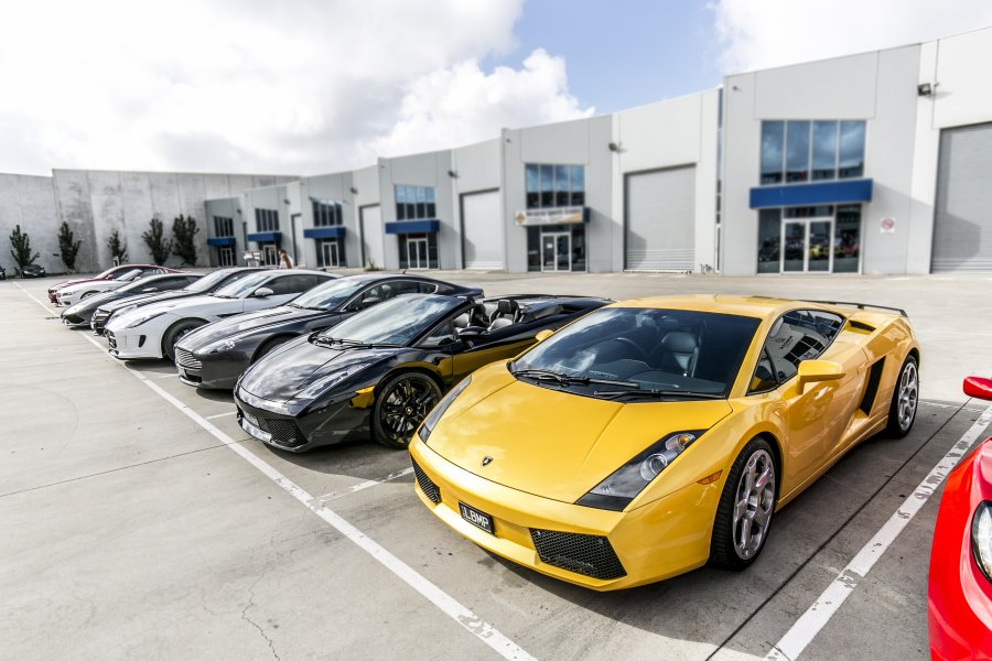 LAMBORGHINI GALLARDO  AT THE WHEEL SHOP  |  | LAMBORGHINI
