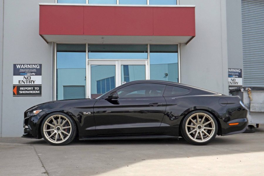 FORD MUSTANG WITH KOYA SF04 WHEELS |  | 