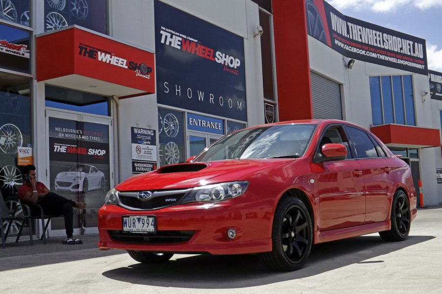 SUBARU WRX WITH HR 556 WHEELS  |  | SUBARU