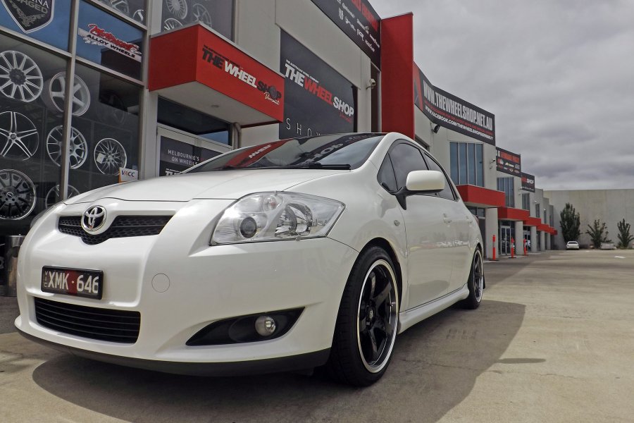 TOYOTA COROLLA WITH 17 INCH HUSSLA GT WHEELS  |  | TOYOTA 