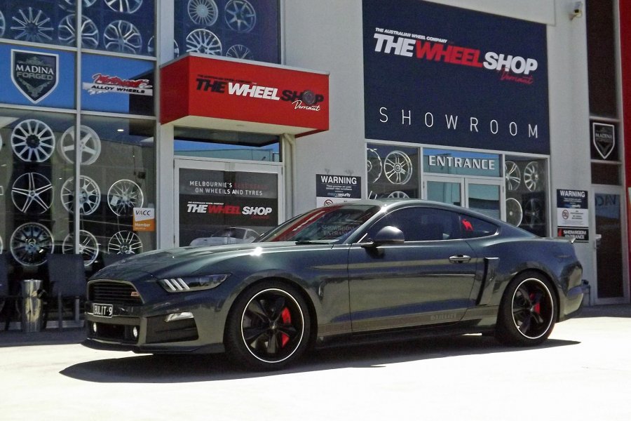 FORD MUSTANG WITH FOOSE WHEELS |  | FORD