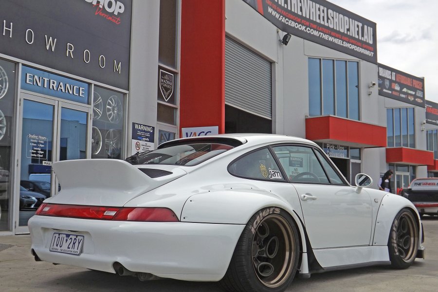 PORSCHE 993 WITH ROTIFORM ZRH-T WHEELS  |  | PORSCHE 