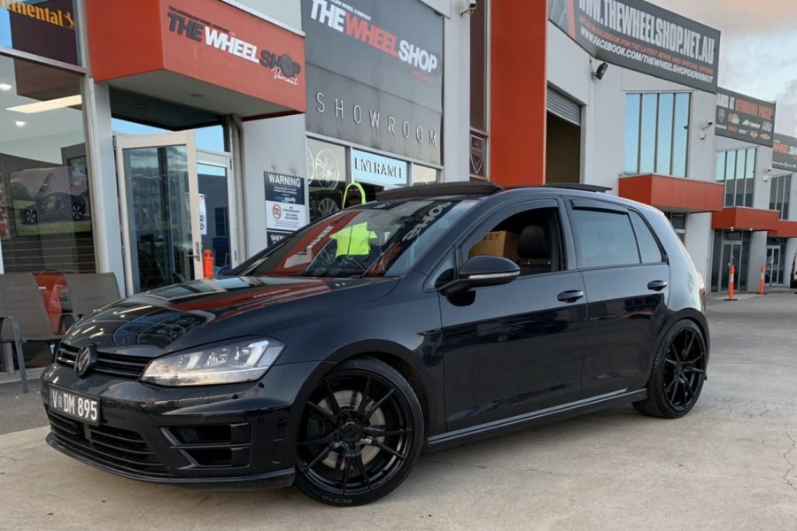 VW GOLF WITH 19 INCH KOYA WHEELS  |  | VW