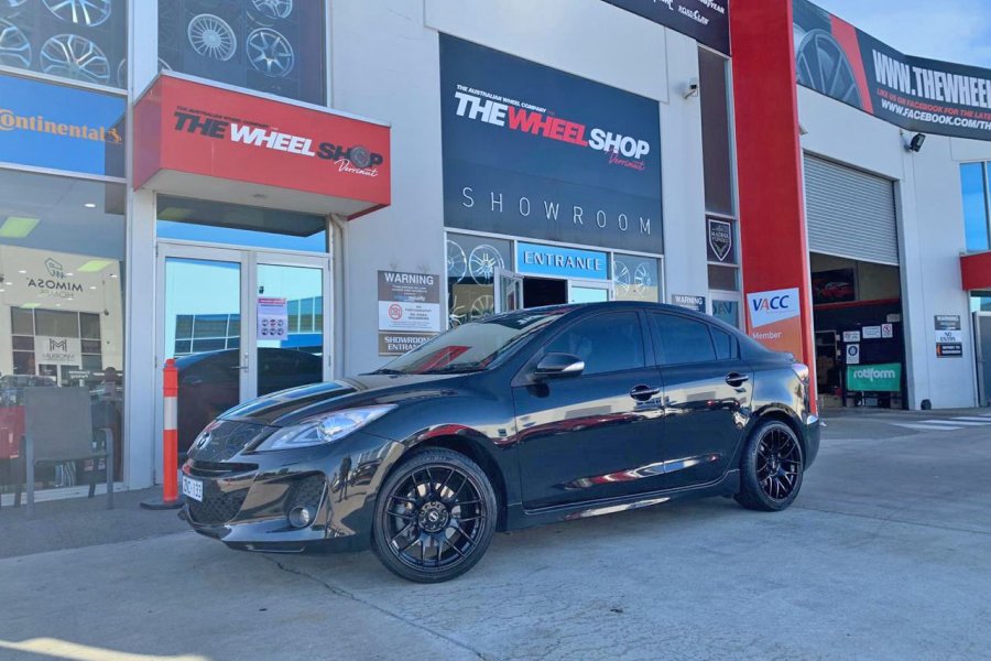 MAZDA 3 WITH XXR WHEELS  |  | MAZDA