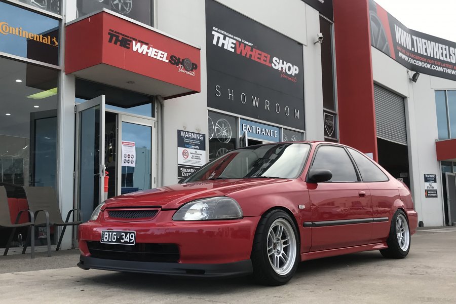 HONDA CIVIC WITH ENKEI WHEELS  |  | HONDA