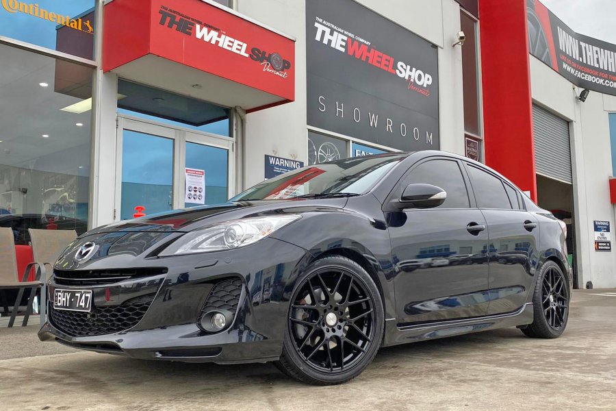 MAZDA 3 WITH 18 INCH MESH WHEELS  |  | MAZDA