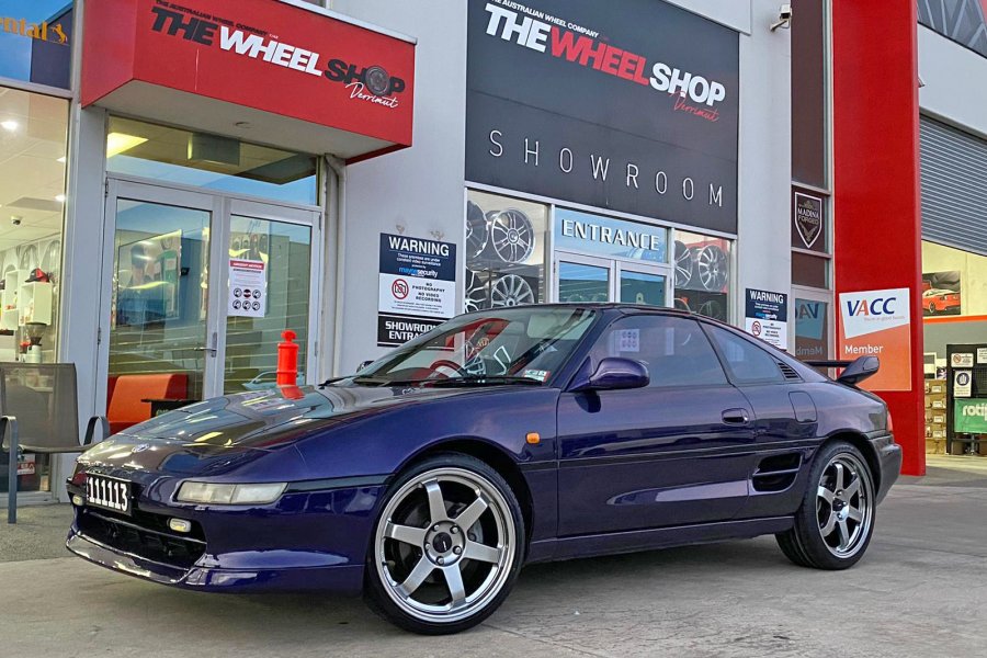 TOYOTA MR2 WITH AVID1 WHEELS | | TOYOTA