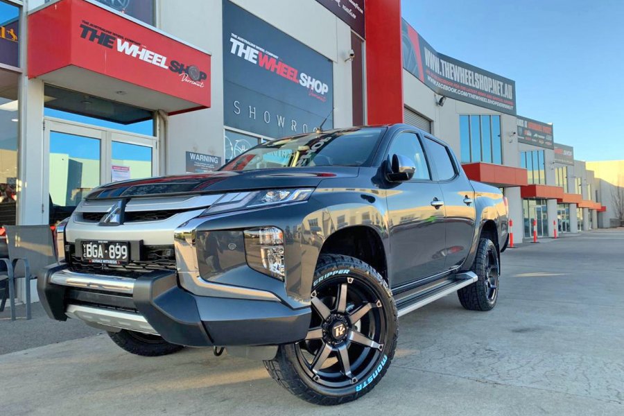 TRITON WITH 20 INCH HUSSLA WHEELS |  | MITSUBISHI
