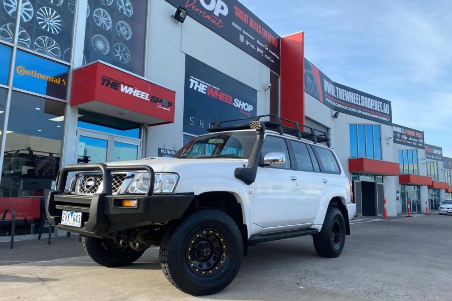 NISSAN PATROL WITH CSA STEEL WHEELS  |  | NISSAN