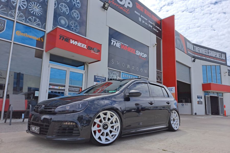VW GOLF R WITH ROTIFORM WHEELS |  | VW