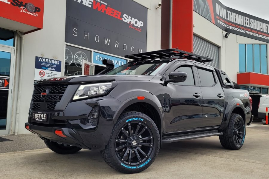 NISSAN NAVARRA WITH HUSSLA WHEELS |  | NISSAN