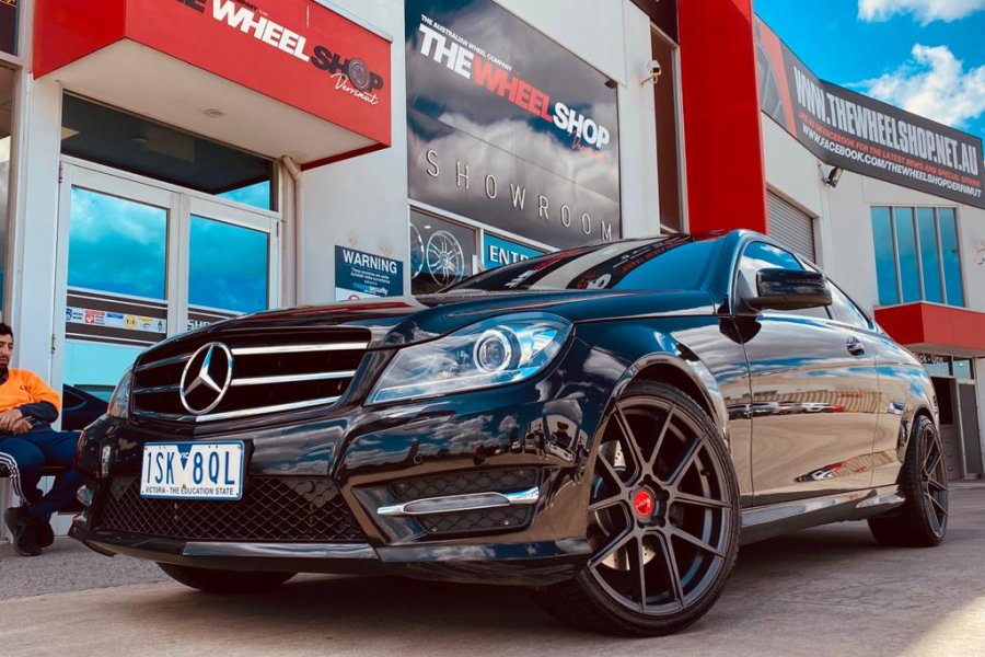 MERCEDES WITH CUSTOM WHEELS |  | MERCEDES
