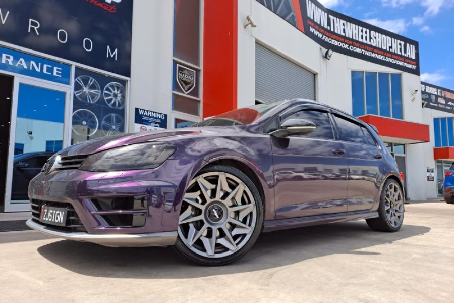 VW GOLF R WITH ROTIFORM WHEELS  |  | VW 
