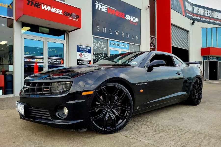 CHEVORLET CAMARO WITH ROMAC WHEELS  |  | CHEVORLET