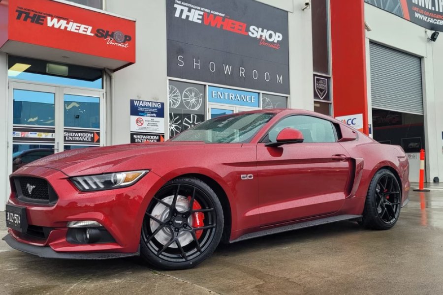 FORD MUSTANG WITH AMERICAN RACING WHEELS  |  | FORD 