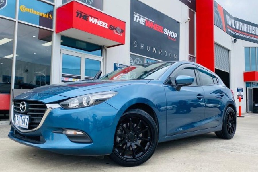 MAZDA 3 WITH XXR WHEELS  |  | MAZDA