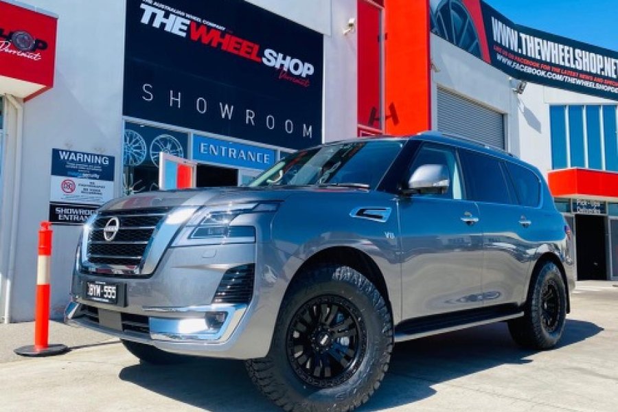 NISSAN PATROL WITH MAXXIS MUD TERRAINS |  | NISSAN