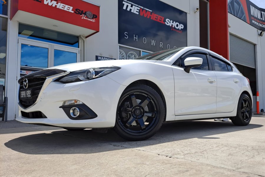 MAZDA 3 WITH HUSSLA WHEELS  |  | MAZDA